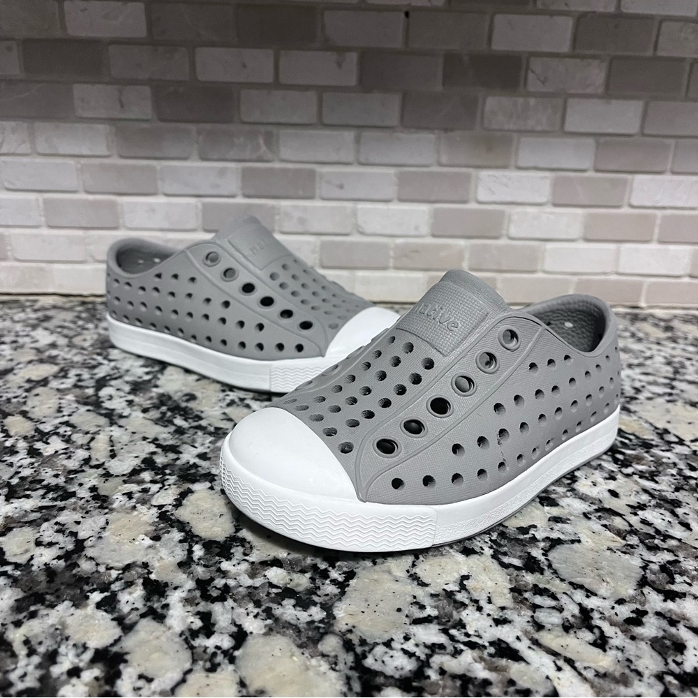 Native Gray Grey Toddler Water Breathable Shoes